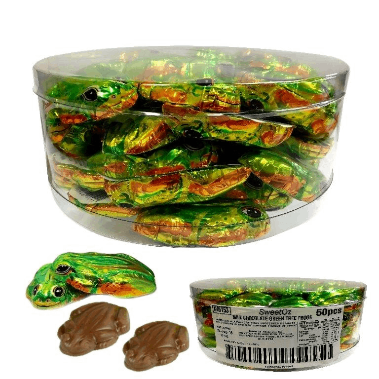 Green Tree Frogs Chocolates 20g   x  50