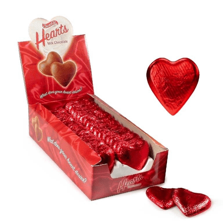 Milk Hearts Chocolates 25g