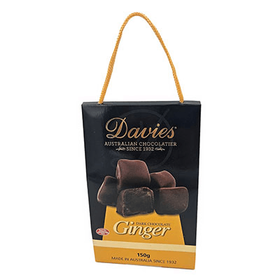 Dark Choc Ginger Chocolates  150g