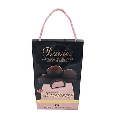 Dark Choc Strawberry Chocolates  150g