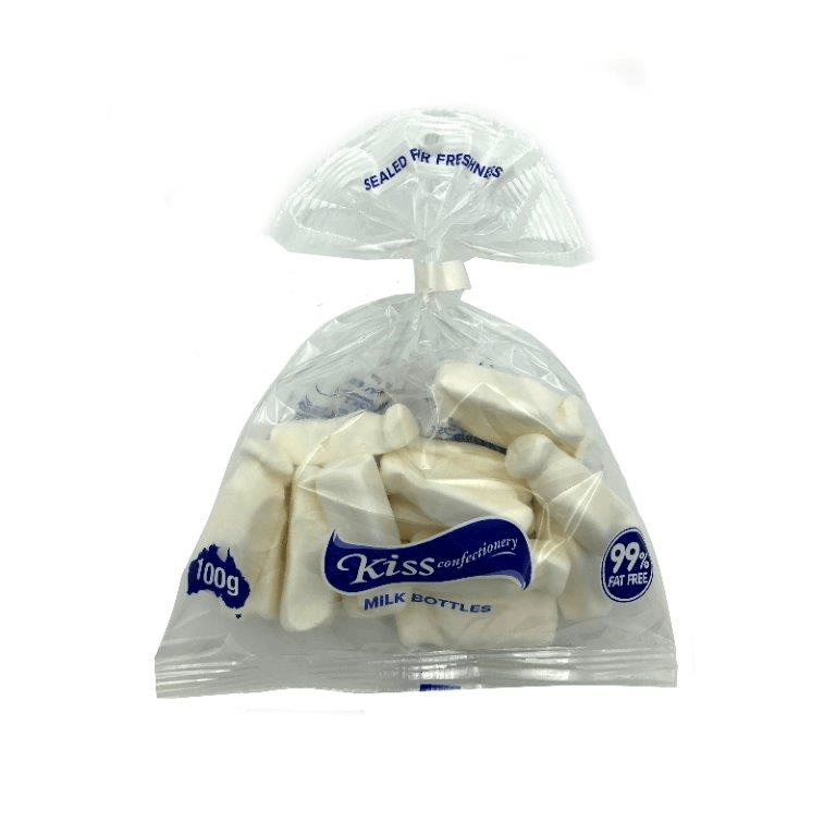 Milk Bottles Lollies Bags 100g