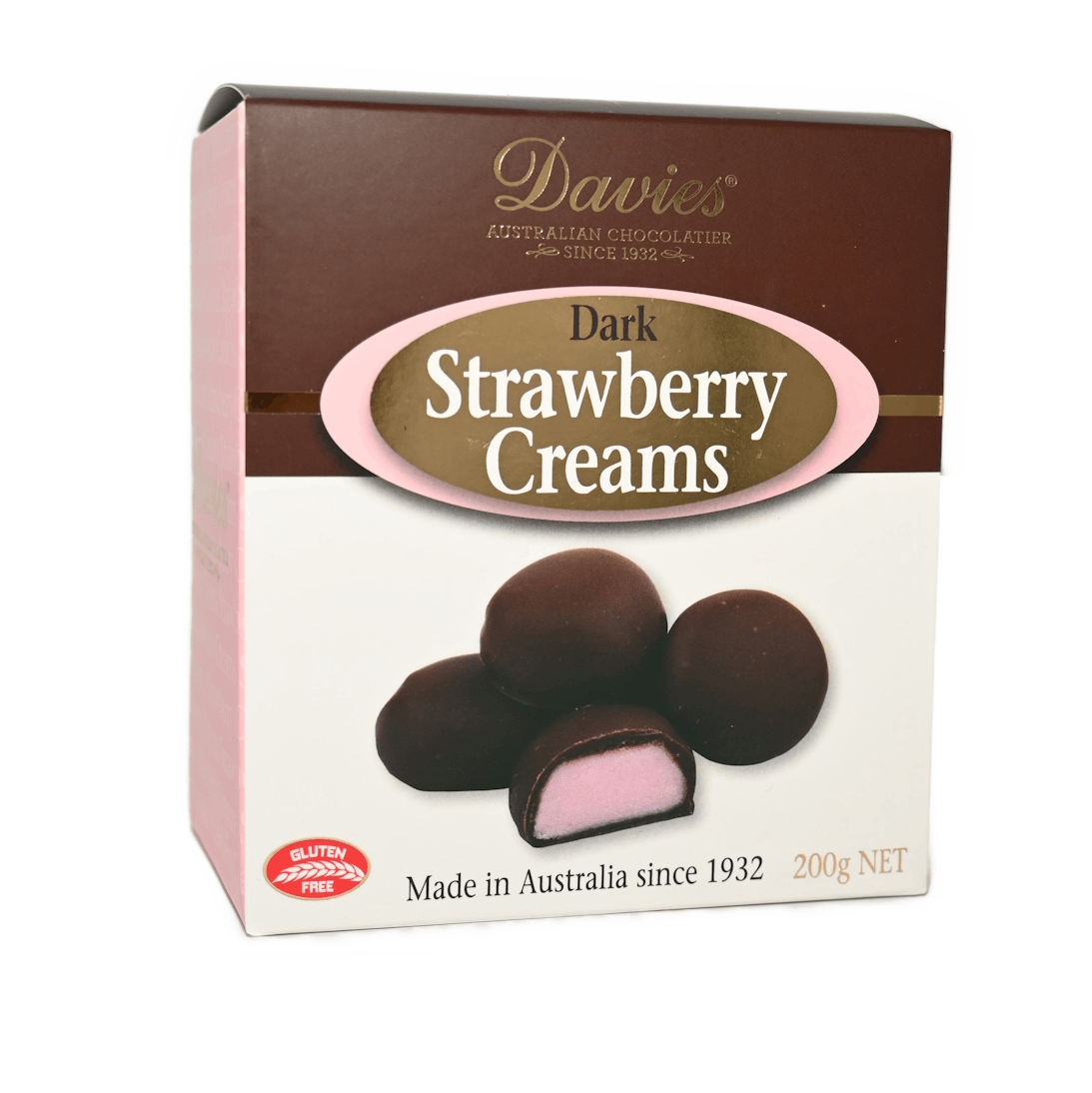 Dark Strawberry Creams Chocolates  200g