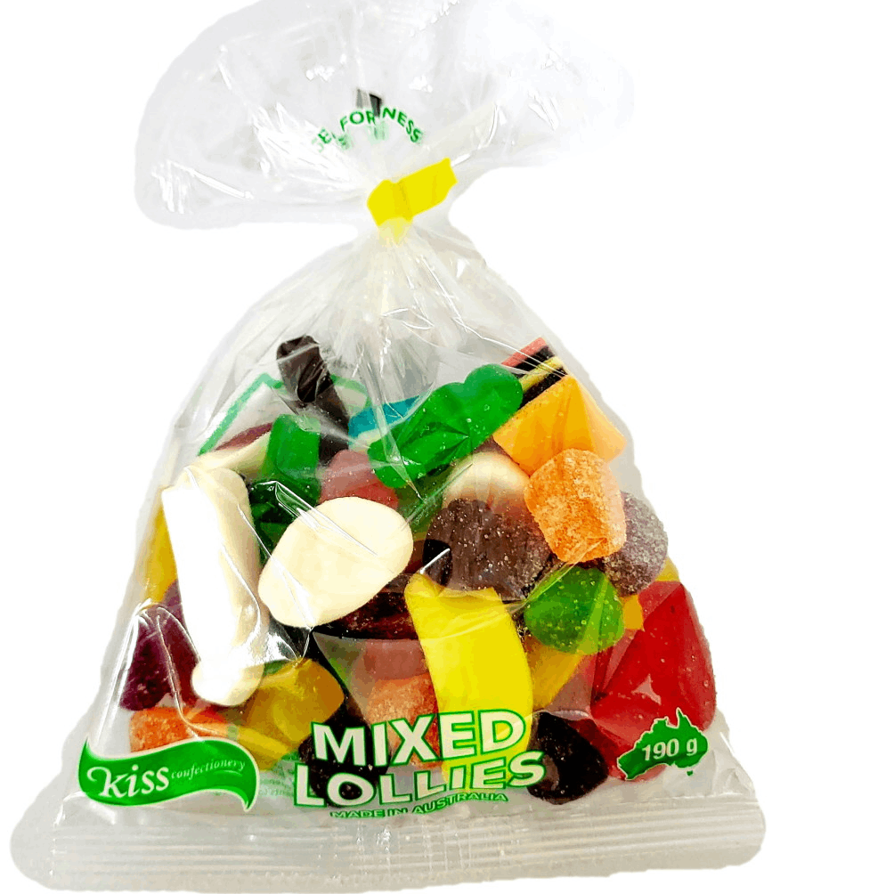 Mixed Lollies Bags 190g
