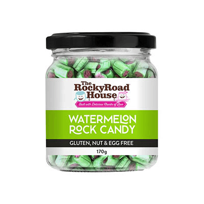 Watermelom Rock Candy