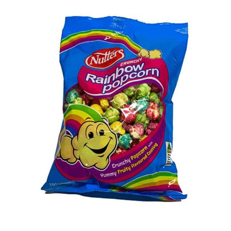 Nutters Rainbow Pop Corn 150g