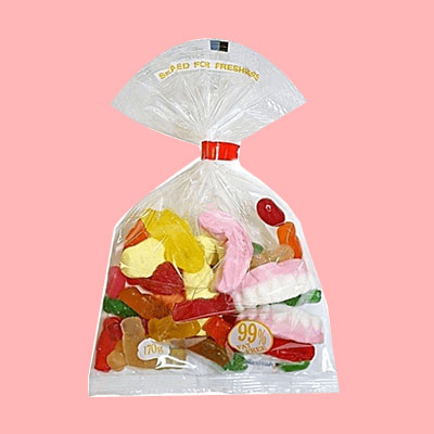 100gm Lolly bags