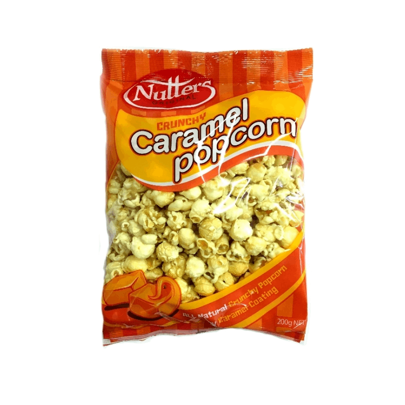 Nutters Caramel Pop Corn 200g