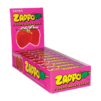 Zappo Sour Strawberry 25g