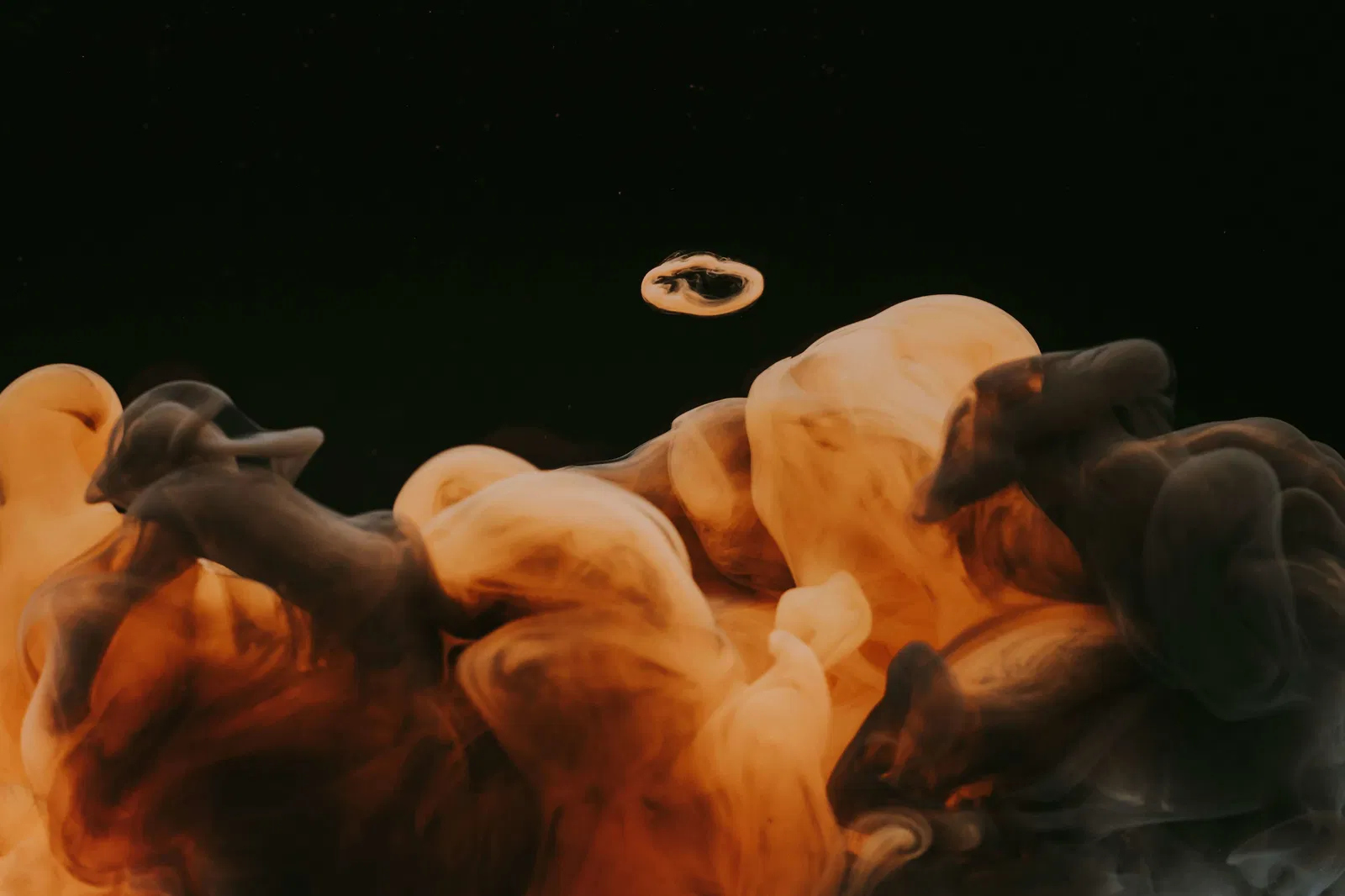 Planet Mars in deep space
